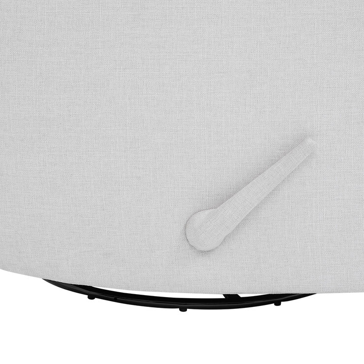 True Innovations, Paxley, Sillón Reclinable y Mecedora Giratoria de Tela — Imagen 2 de 4