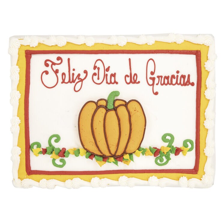 Kirkland Signature Media Plancha de Pastel con Decoración para Día de Gracias — Imagen 1 de 3