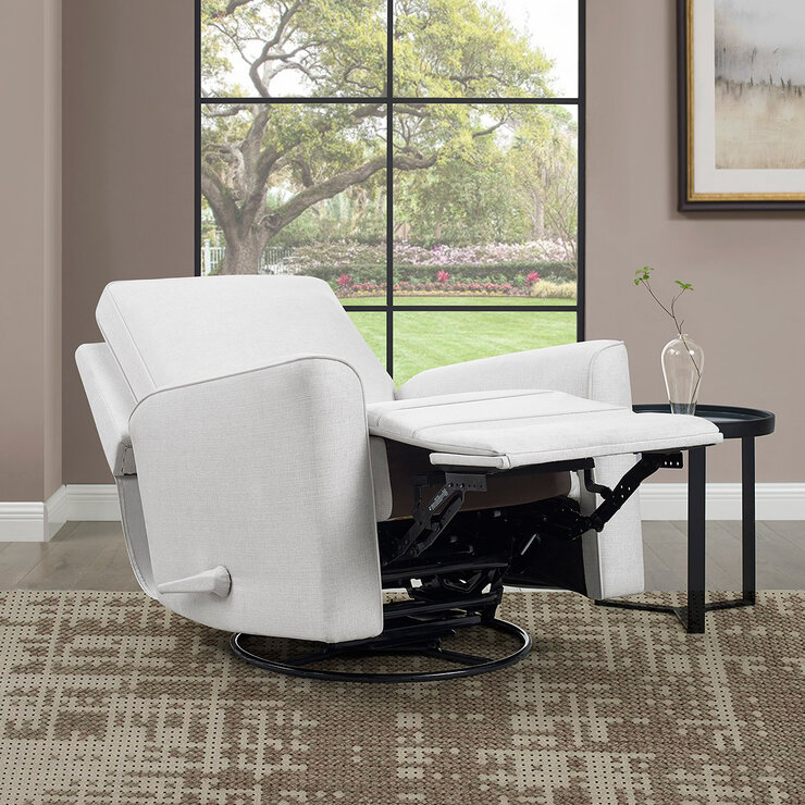 True Innovations, Paxley, Sillón Reclinable y Mecedora Giratoria de Tela — Imagen 4 de 4