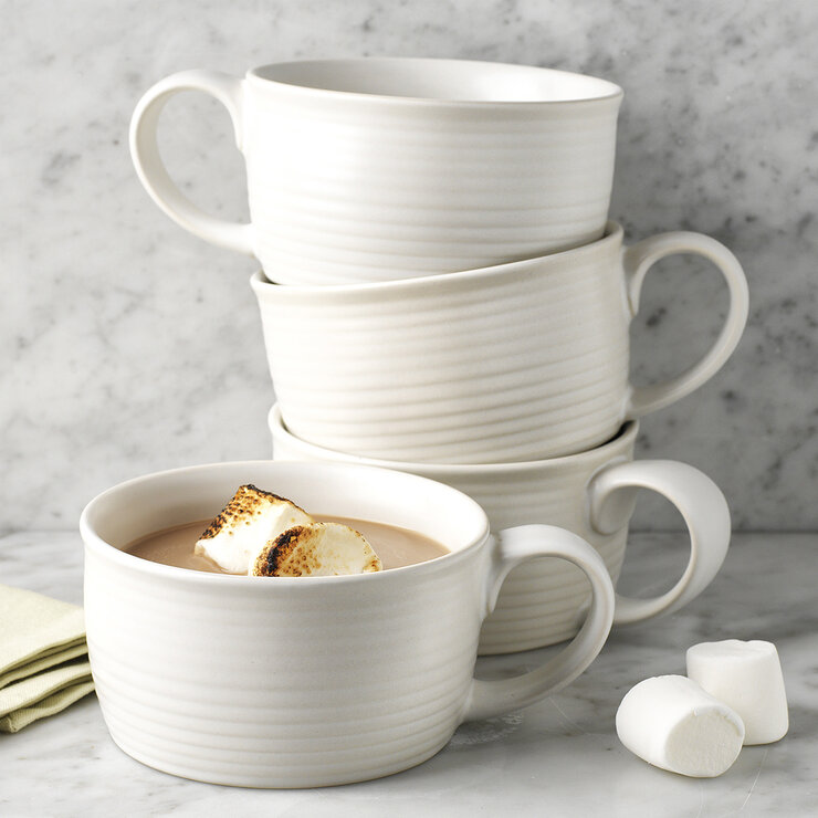 Home Essentials Juego de Tazas Para Sopa 4 Piezas — Imagen 3 de 3