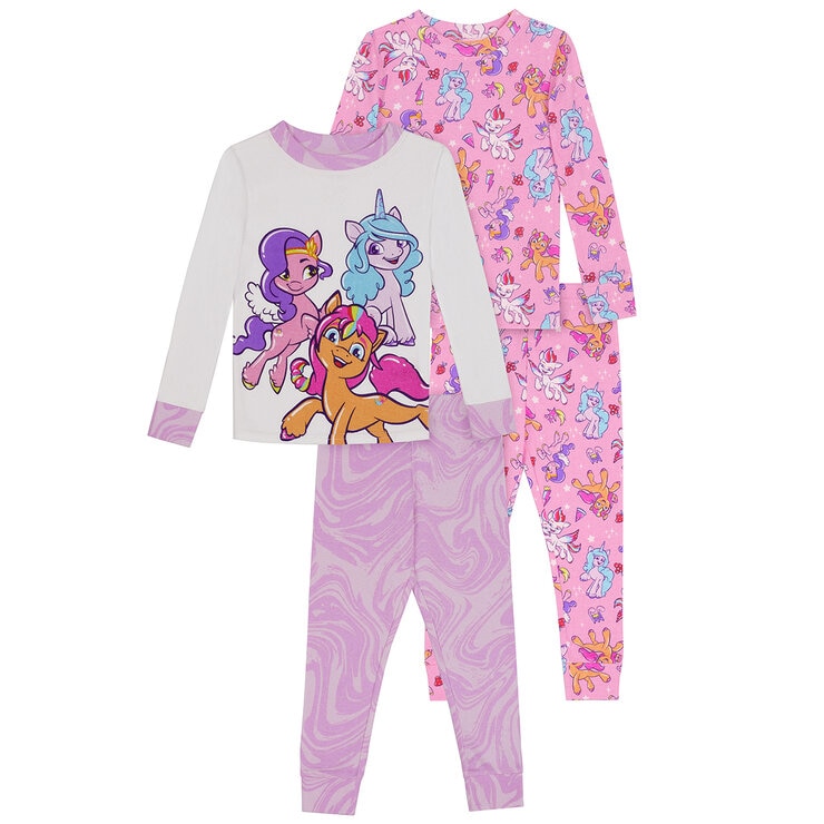 Pijama 4 piezas para Niños o Niñas Varias Tallas y Colores — Imagen 3 de 4
