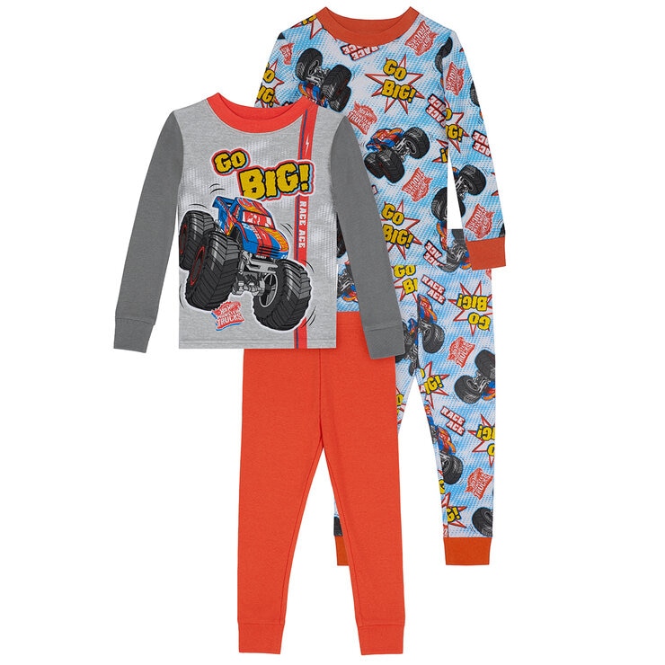 Pijama 4 piezas para Niños o Niñas Varias Tallas y Colores — Imagen 1 de 4
