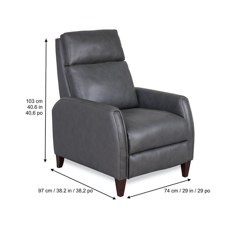 Synergy, Sillón Reclinable de Piel — Imagen 3 de 4