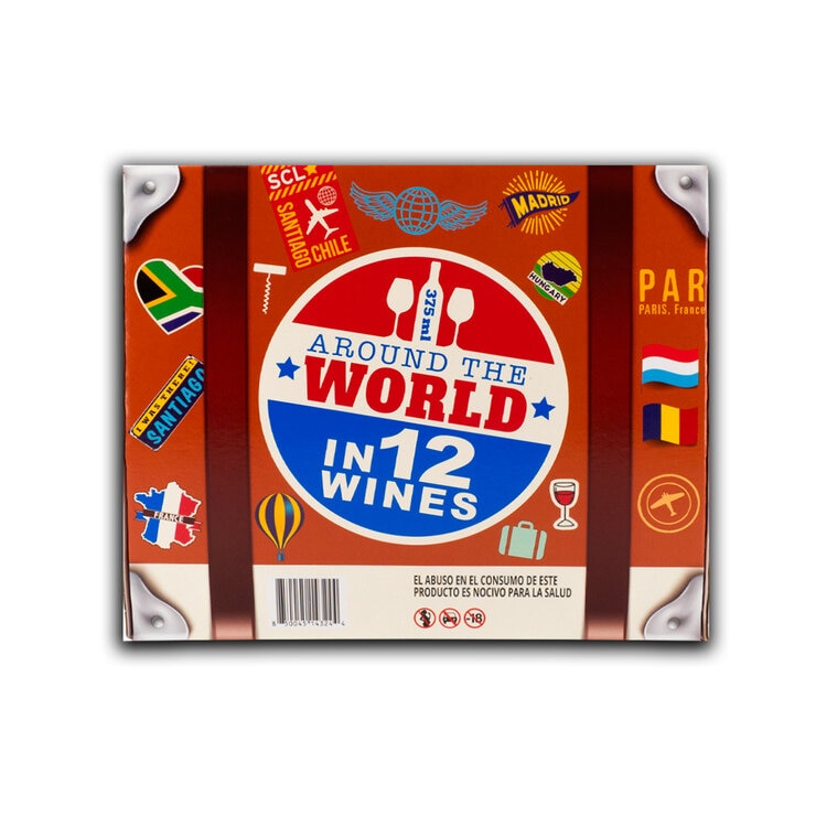 Vinos Tinto, Blanco y Rosado Around The World Wines 12/375 ml — Imagen 1 de 4