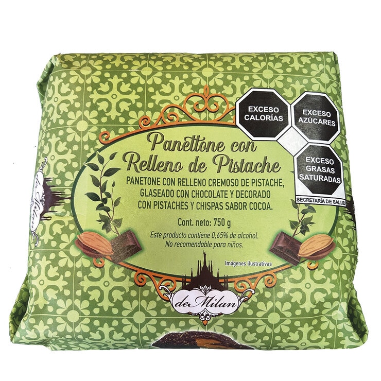 De Milan Panettone con Relleno de Pistache 750 g — Imagen 1 de 2