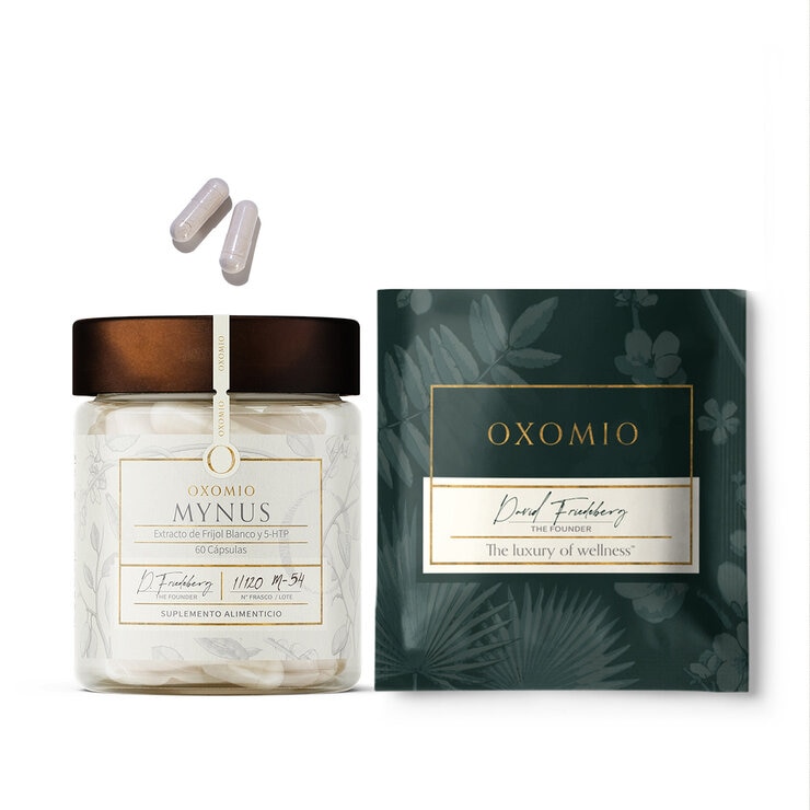 Oxomio Mynus Extracto de Frijol Blanco 60 Cápsulas + Eco Refill  de 60 Cápsulas — Imagen 1 de 4