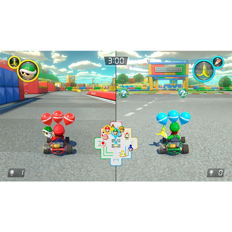 Nintendo Switch White Bundle: Consola OLED + Mario Kart 8 Deluxe — Imagen 4 de 4
