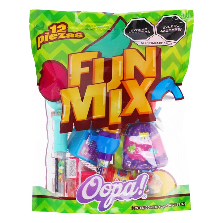 Bolsa Fun Mix Dulces Surtidos 12 pzas — Imagen 1 de 3