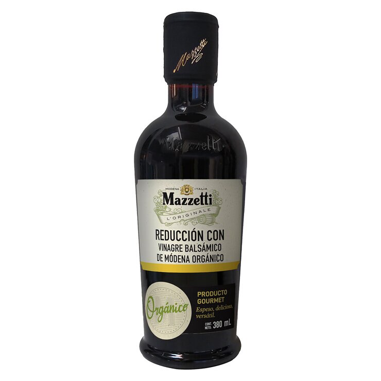 Mazzetti Reducción con Vinagre Balsámico de Módena Orgánico 2 pzas de 380 ml  — Imagen 1 de 2