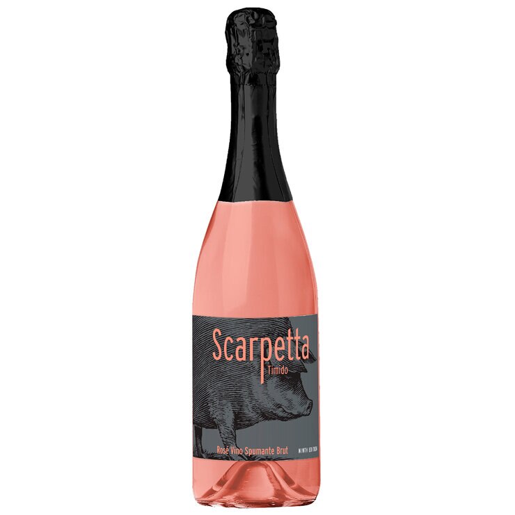 Vino Rosado Scarpetta Timido Brut Rosé 750 ml — Imagen 1 de 4