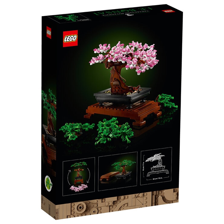 Lego ® Icons Árbol Bonsái  — Imagen 4 de 4