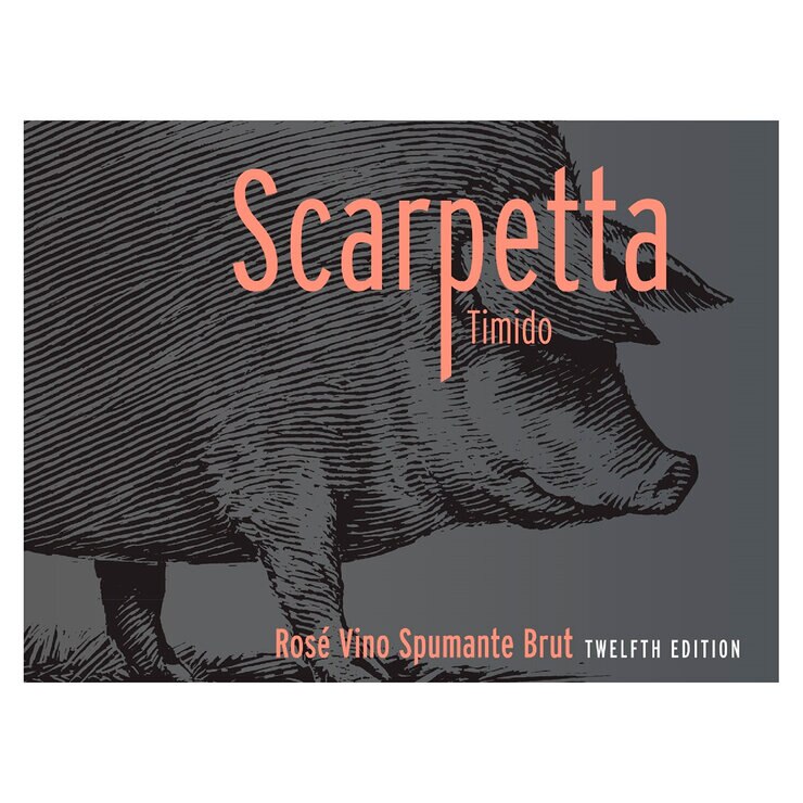 Vino Rosado Scarpetta Timido Brut Rosé 750 ml — Imagen 3 de 4