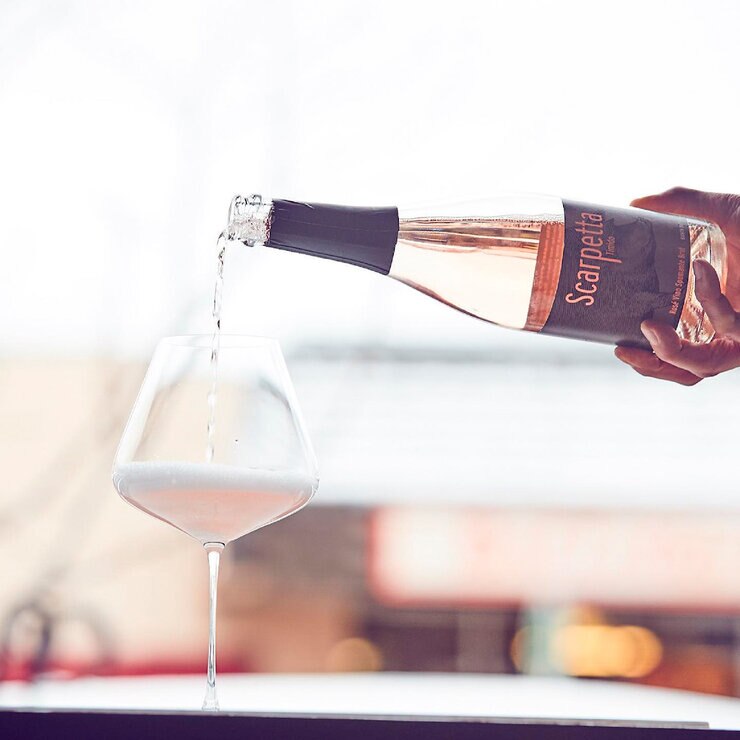Vino Rosado Scarpetta Timido Brut Rosé 750 ml — Imagen 4 de 4