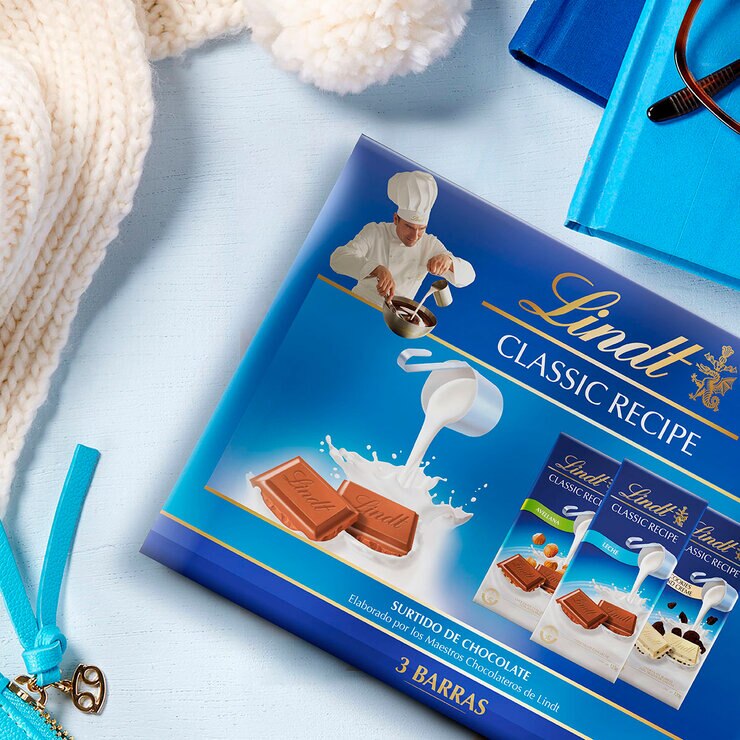 Lindt Classic Recipe Barras de Chocolate 370 g — Imagen 2 de 3