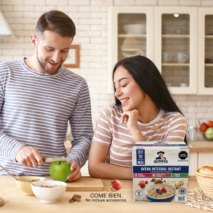 Quaker Avena Instantanea de 31 Sobres — Imagen 3 de 4