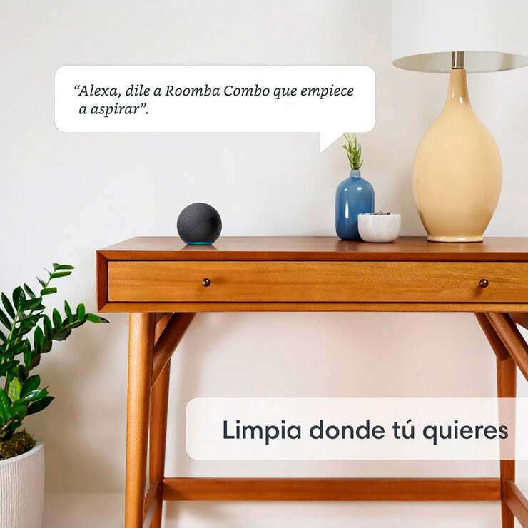 iRobot Roomba Combo i5+ con Depósito, Robot 2 en 1 Trapea y Aspira, Con Conexión WiFi — Imagen 4 de 4