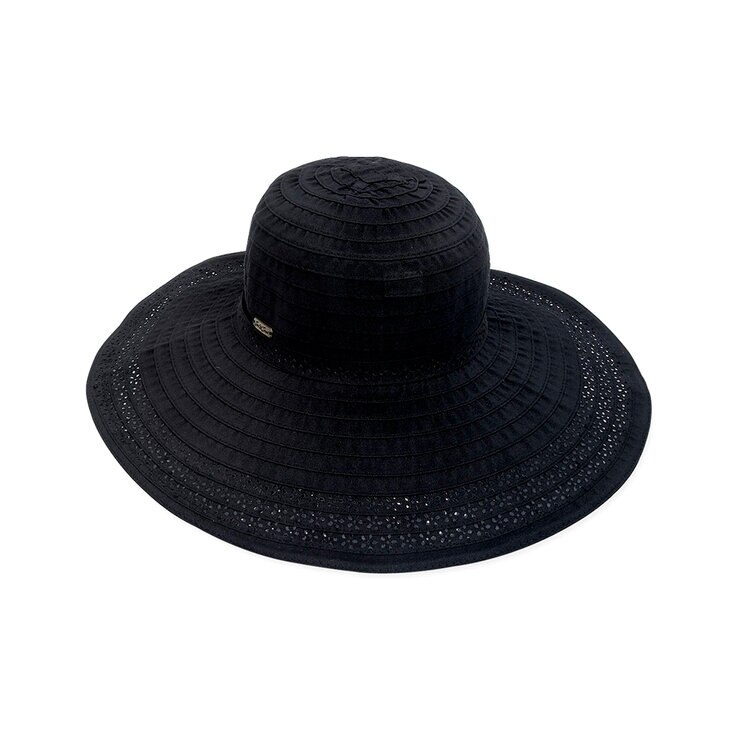 Sun & Sand, Sombrero de Ala Grande con Cinta de Picnic en Varios Colores — Imagen 2 de 2