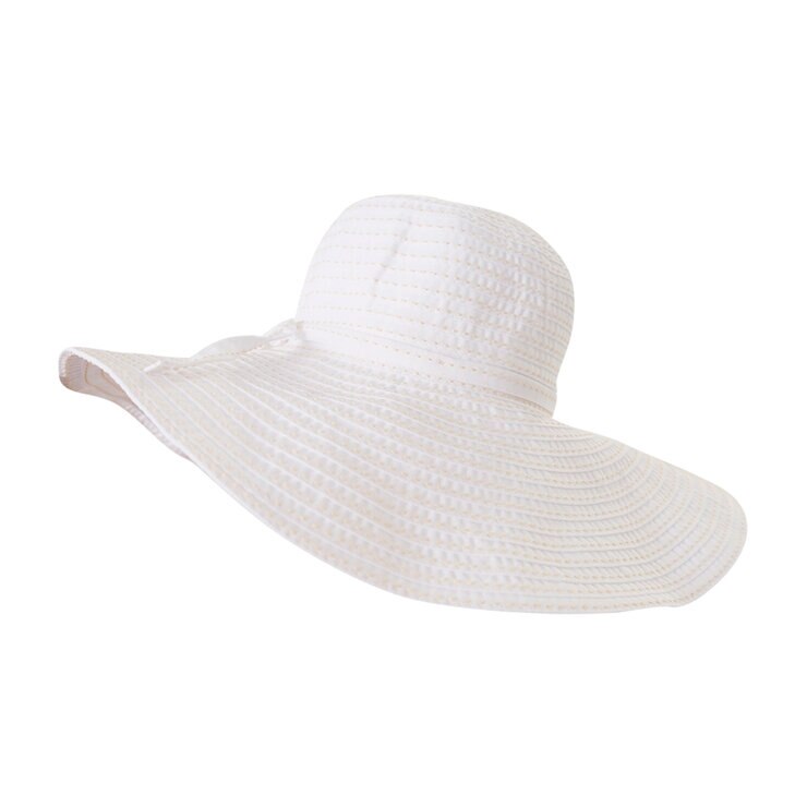 Sun & Sand, Sombrero de Trenza de Ala Grande en Varios Colores — Imagen 2 de 2