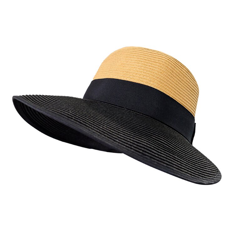 Sun & Sand, Sombrero de Ala Media Bicolor — Imagen 4 de 4