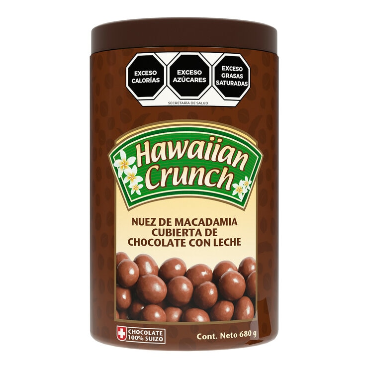 Hawaiian Crunch Nuez de Macadamia Cubierta de Chocolate con Leche 680 g — Imagen 1 de 3