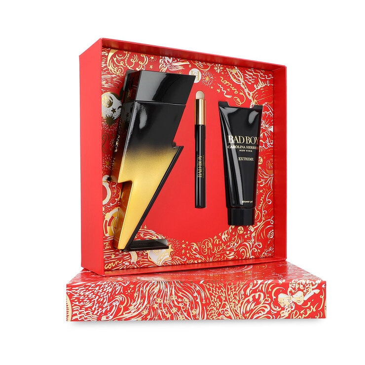 Carolina Herrera Bad Boy Extreme 3 pzas — Imagen 2 de 3