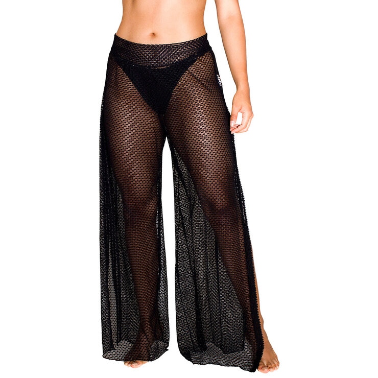 Skysoul, Pantalón Largo de Crochet Color Negro para Dama, Varias Tallas — Imagen 1 de 2