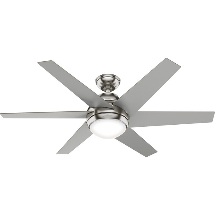Hunter, Ventilador Sotto Brushed Nickel 52"  — Imagen 1 de 4