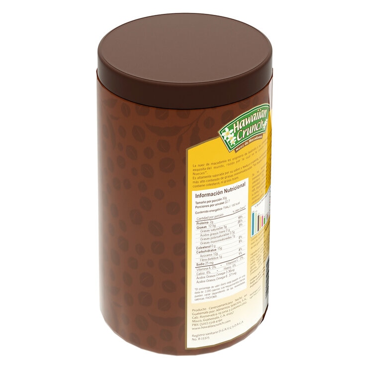 Hawaiian Crunch Nuez de Macadamia Cubierta de Chocolate con Leche 680 g — Imagen 3 de 3
