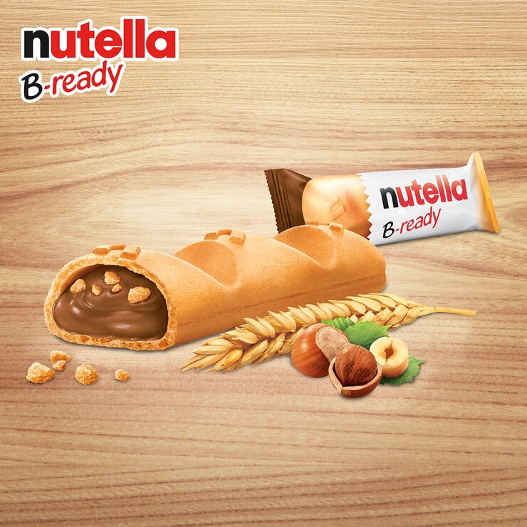 Nutella B Ready 15 pzas de 22 g — Imagen 2 de 4