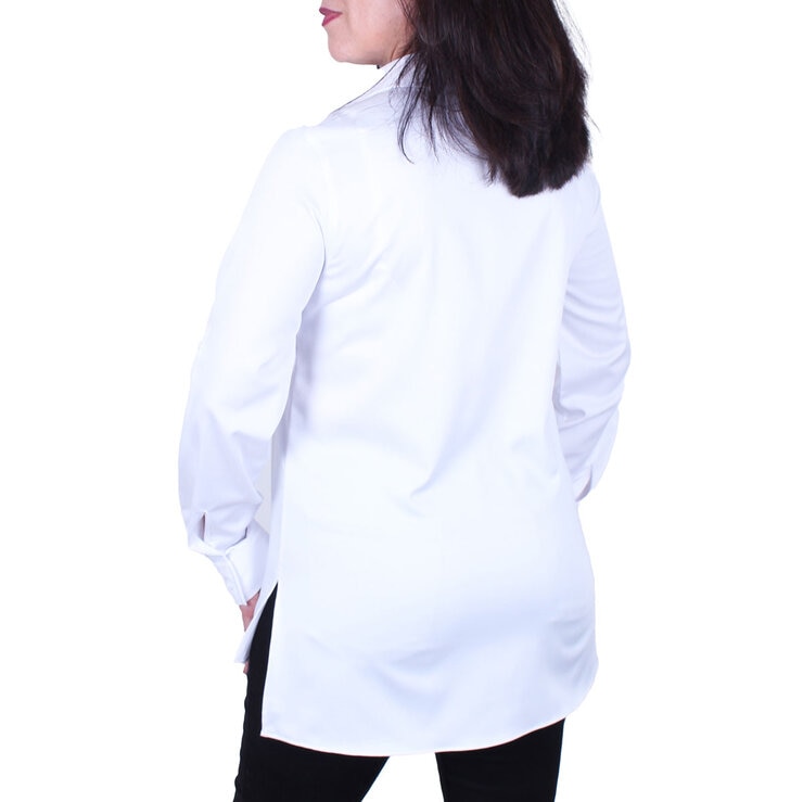 Emporio Colombo, Blusa de Bamboo para Dama en Varias Tallas, Color Blanco — Imagen 2 de 2