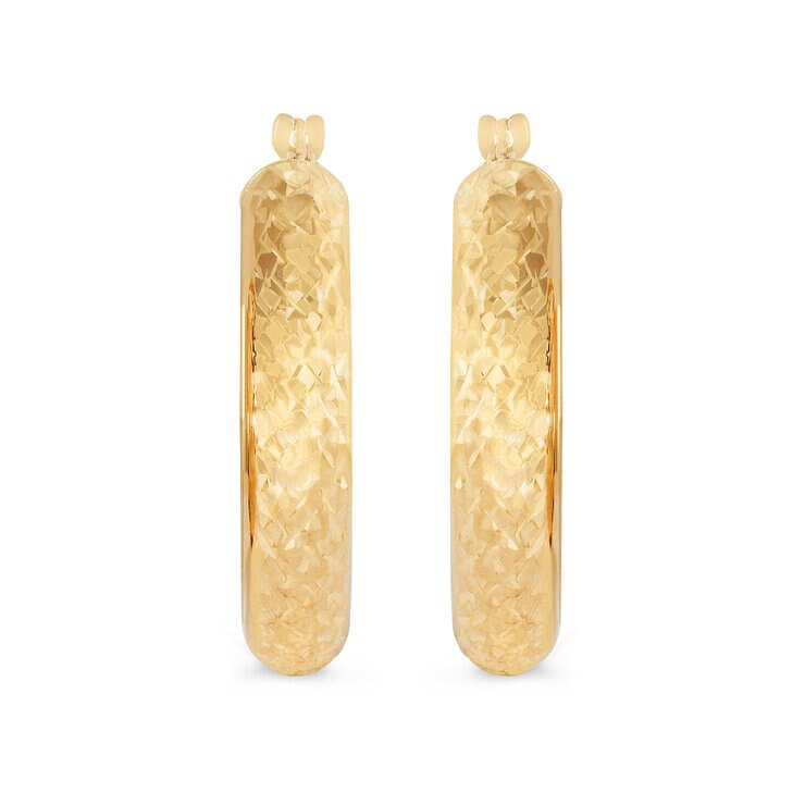 Arracadas de Oro Amarillo de 14kt — Imagen 3 de 4