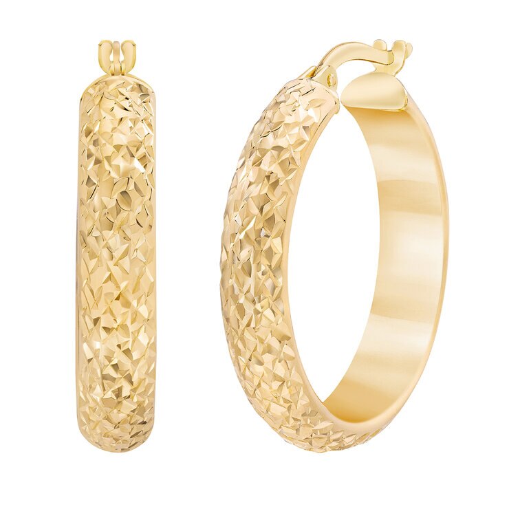 Arracadas de Oro Amarillo de 14kt — Imagen 1 de 4