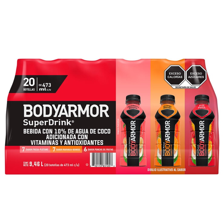 BodyArmor Super Drink 20 pzas de 473 ml — Imagen 1 de 3