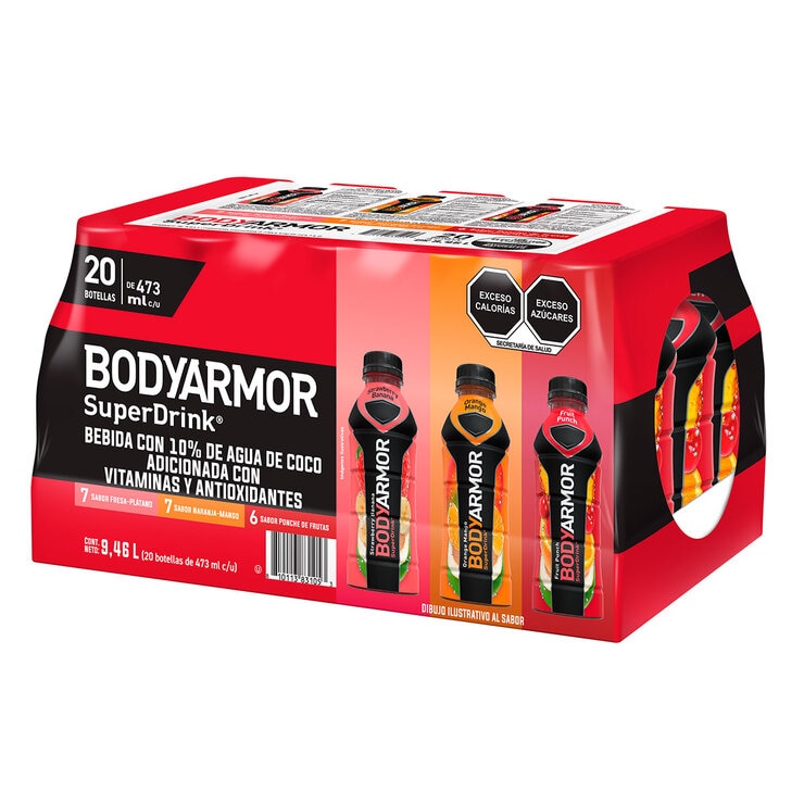 BodyArmor Super Drink 20 pzas de 473 ml — Imagen 2 de 3