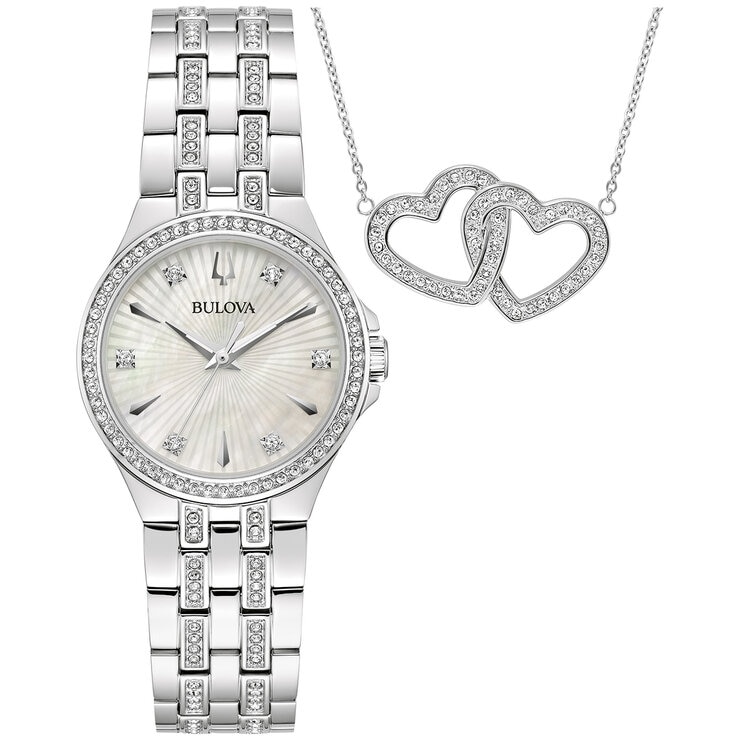 Bulova, Reloj para Dama, Incluye Dije de Corazon — Imagen 3 de 4