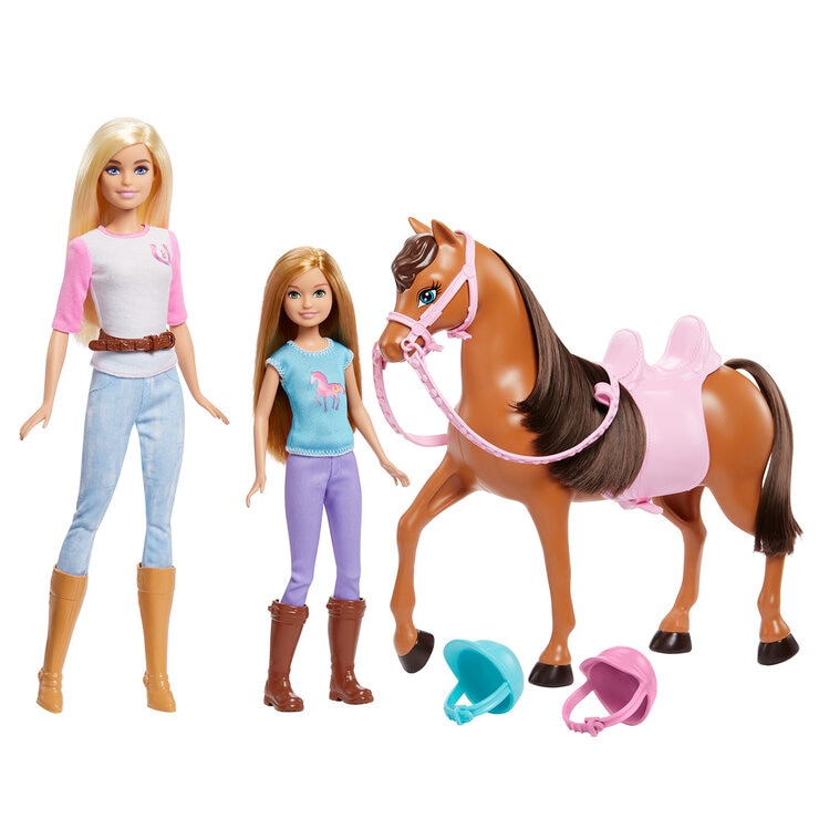 Barbie Set Diversión con Caballos — Imagen 2 de 4
