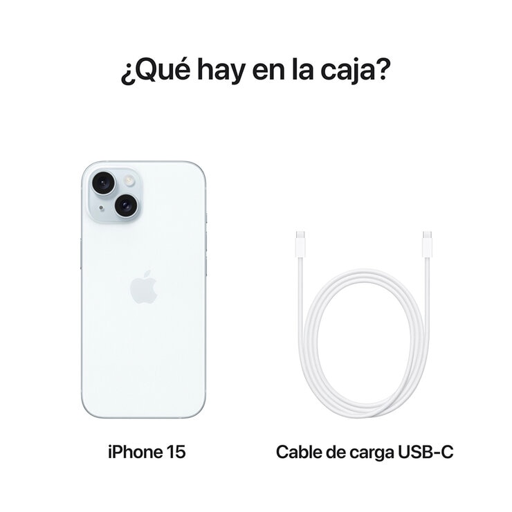 Apple iPhone 15 128GB Azul  — Imagen 2 de 4