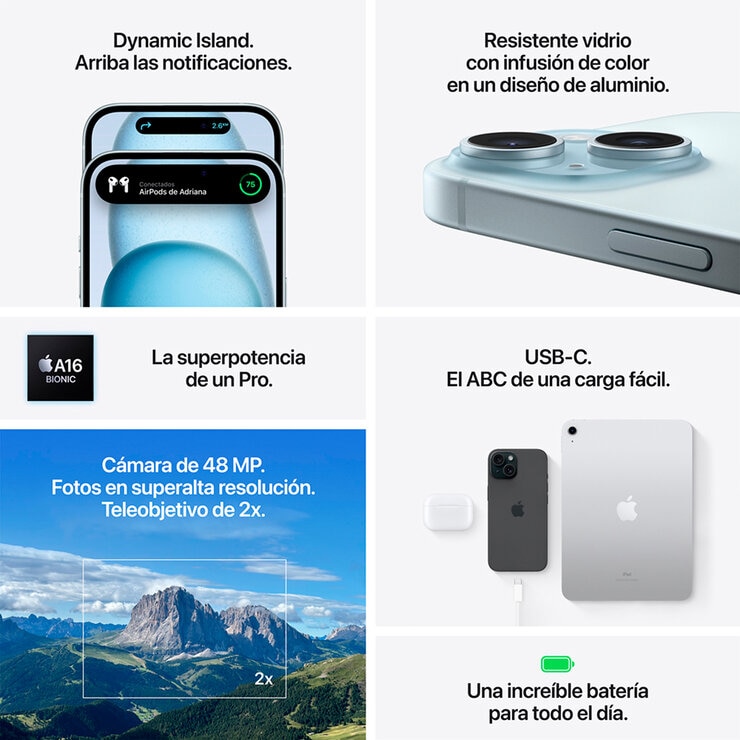Apple iPhone 15 Plus 256GB Negro  — Imagen 4 de 4