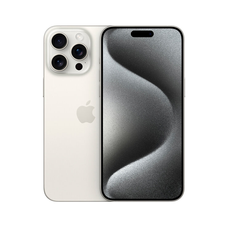 Apple iPhone 15 Pro Max 256GB Titanio Blanco  — Imagen 1 de 4