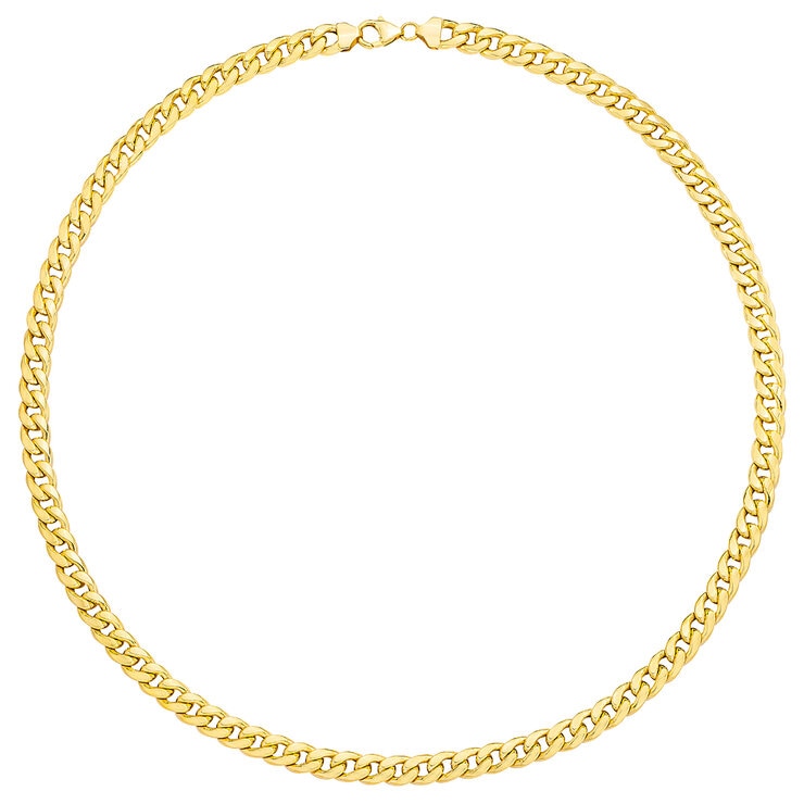Cadena para Caballero, 55.88cm, Oro Amarillo de 14K — Imagen 3 de 4