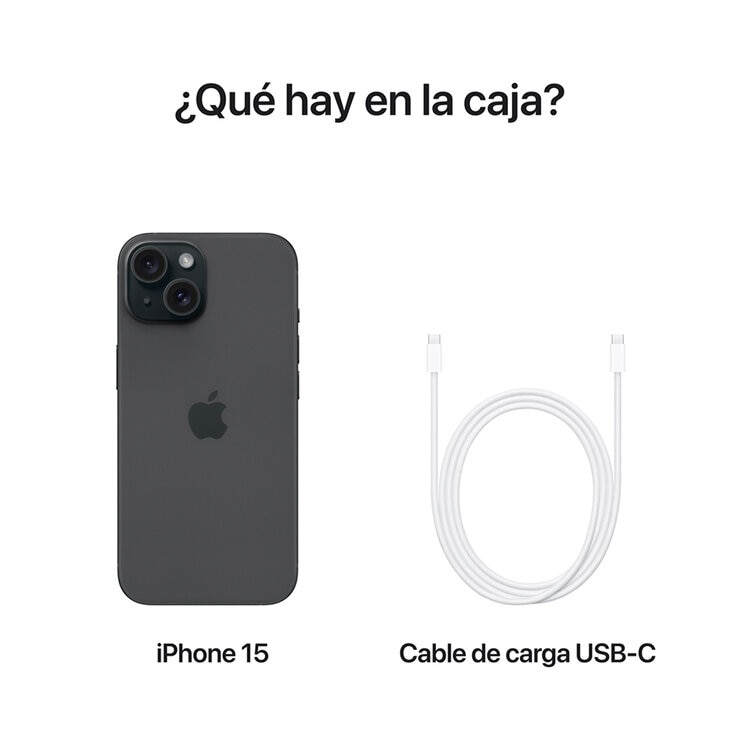 Apple iPhone 15 128GB Negro — Imagen 4 de 4