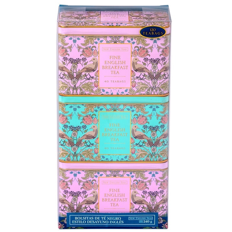 New English Tea Bolsitas de Té Negro Desayuno Inglés 240 g — Imagen 1 de 3