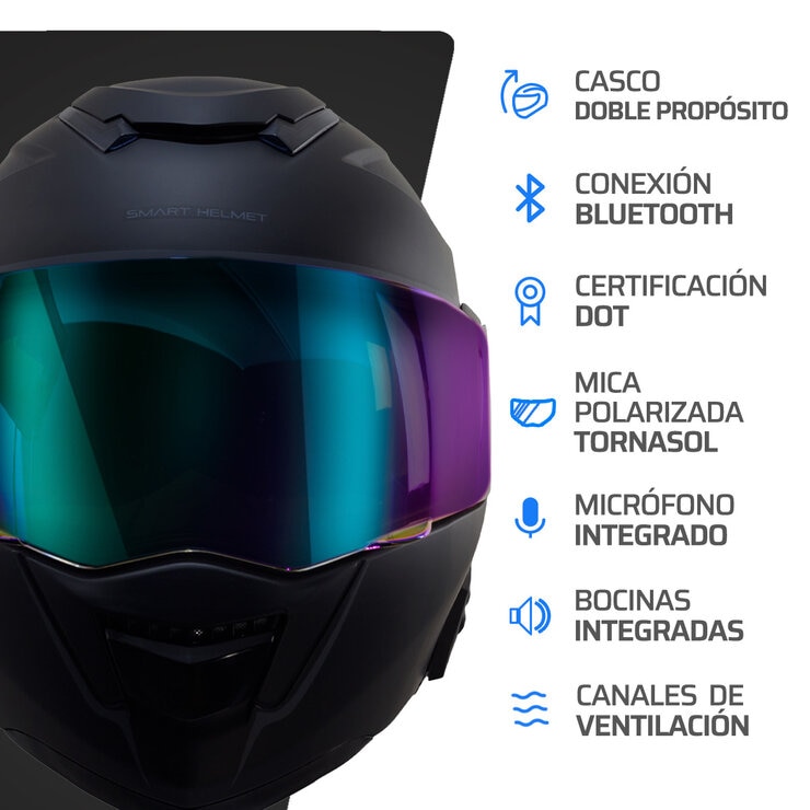 Casco Abatible GTV2-M — Imagen 3 de 4