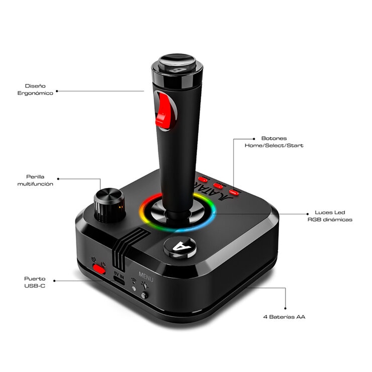 Consola Atari Game Station Pro — Imagen 2 de 4
