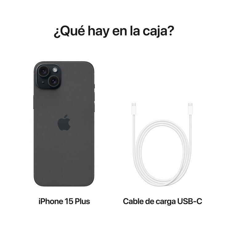 Apple iPhone 15 Plus 128GB Negro  — Imagen 2 de 4