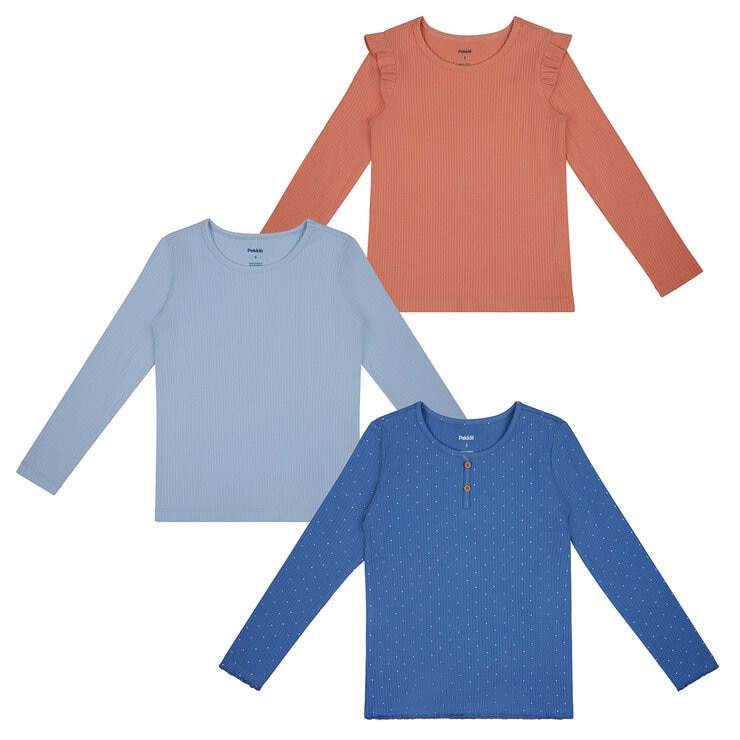 Pekkle Playera 3 piezas para Niños o Niñas Varias Tallas y Colores — Imagen 4 de 4