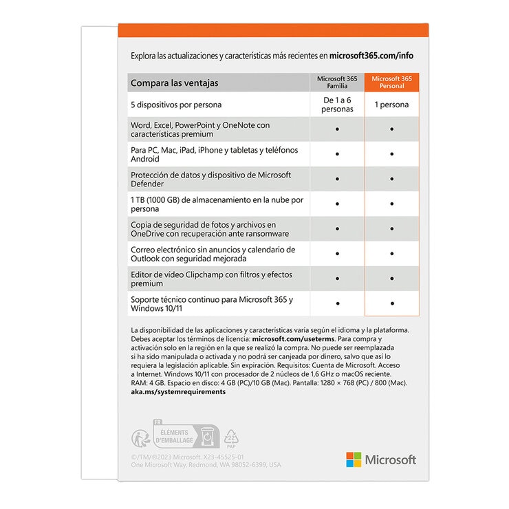 Microsoft Office 365 Personal — Imagen 3 de 3