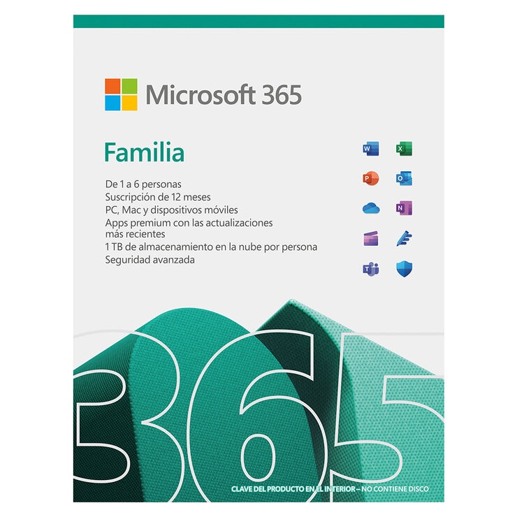 Microsoft Office 365 Familiar — Imagen 1 de 3