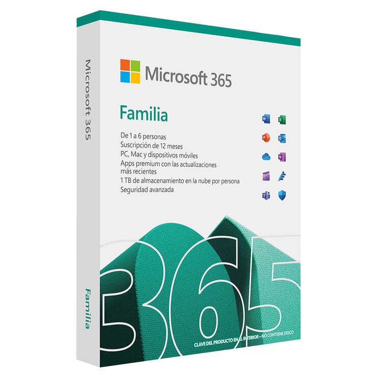 Microsoft Office 365 Familiar — Imagen 3 de 3