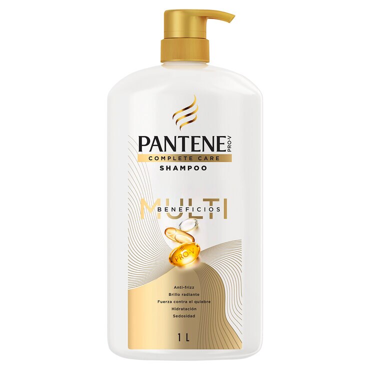 Pantene Pro-V Shampoo Complete Care Multi-Beneficios 1 L — Imagen 1 de 4
